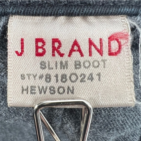 J Brand Black Slim Boot Cut Jeans Size 28 Women's - Picture 4 of 6